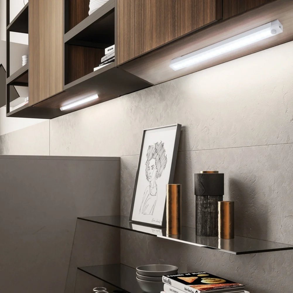 💡Punch-free Smart Sensor Magnetic Rechargeable LED Lights