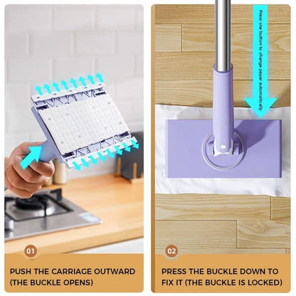 💥Hot Sale 49% OFF - Automatic Cloth Changing Mini Mop
